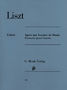cover for Après une lecture de Dante - Fantasia quasi Sonata