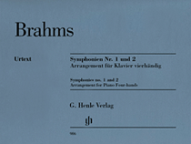 cover for Symphonies Nos. 1 and 2