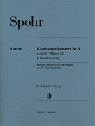 cover for Clarinet Concerto No. 1 in C minor, Op. 26
