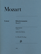 cover for Piano Sonatas Volume 1