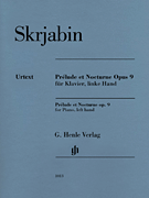 cover for Prélude et Nocturne, Op. 9