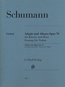 cover for Adagio and Allegro, Op. 70