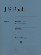 cover for Partitas 1-3 BWV 825-827