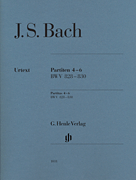 cover for Partitas 4-6 BWV 828-830