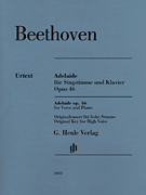 cover for Adelaide, Op. 46