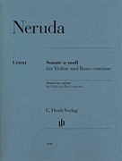 cover for Johann Baptist Georg Neruda - Sonata in A minor for Violin and Basso Continuo