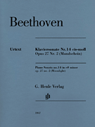 cover for Piano Sonata No. 14 in C-sharp minor, Op. 27, No. 2 (Moonlight)