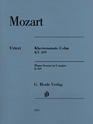 cover for Wolfgang Amadeus Mozart - Piano Sonata in C Major, K. 309 (284b)