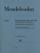 cover for Concert Pieces Op. 113 and 114