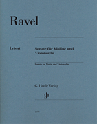 cover for Sonata for Violin and Violoncello