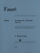 cover for Nocturne No. 6 D-Flat Major Op. 63