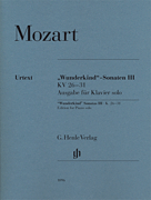 cover for Wolfgang Amadeus Mozart - Wunderkind Sonatas, Volume 3, K. 26-31