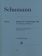 cover for Robert Schumann - Violin Sonata No. 2 in D minor, Op. 121
