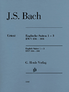 cover for English Suites 1-3 BWV 806-808