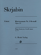 cover for Piano Sonata No. 3 in F-sharp minor, Op. 23