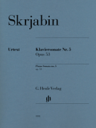 cover for Piano Sonata No. 5, Op. 53