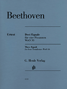cover for Ludwig van Beethoven - Three Equali, WoO 30
