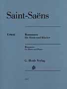 cover for Camille Saint-Saëns - Romances for Horn and Piano