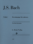 cover for Two Part Inventions BWV 772-786