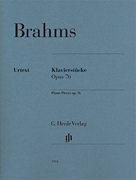 cover for Piano Pieces Op. 76 Nos. 1-8