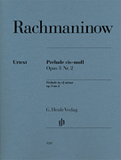 cover for Prélude in C-sharp minor, Op. 3, No. 2
