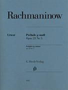 cover for Prélude in G minor Op. 23 No. 5