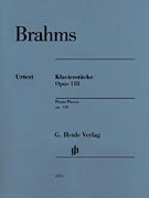 cover for Klavierstücke, Op. 118 [Piano Pieces]