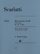 cover for Piano Sonata in D Minor (Toccata) K. 141, L. 422