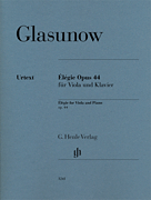 cover for Élégie Op. 44