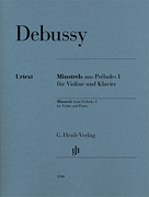 cover for Minstrels from Préludes I