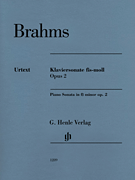 cover for Piano Sonata in F-Sharp Minor, Op. 2