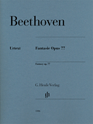 cover for Fantasy Op. 77