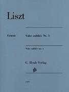 cover for Valse Oubliée No. 1