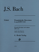 cover for French Overture in B Minor BWV 831