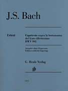 cover for Capriccio sopra la lontananza, BWV 992