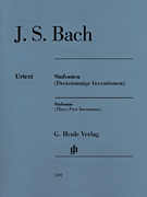 cover for Sinfonias (Three Part Inventions)