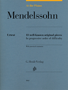 cover for Mendelssohn: At the Piano