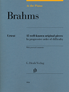 cover for Brahms: At the Piano