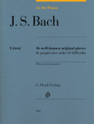 cover for J.S. Bach: At the Piano