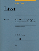 cover for Liszt: At the Piano