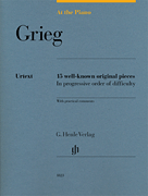 cover for Grieg: At the Piano