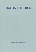 cover for Haydn Studies Volume III Collection