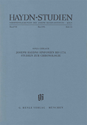 cover for Joseph Haydns Sinfonien bis 1774