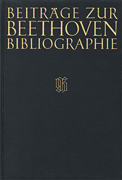 cover for Beiträge zur Beethoven-Bibliographie