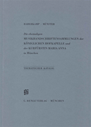 cover for Ehemalige Sammlungen der Königlichen Hofkapelle und der Kurfürstin Maria Anna in München