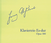 cover for Piano Trio in E-Flat Major, Op. 100 D929