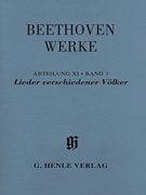 cover for Lieder verschiedener Völker