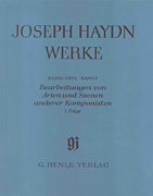 cover for Arrangement of Arias and Scenes of Other Composers, 1st Series