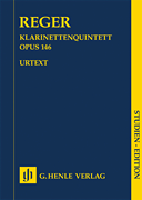 cover for Clarinet Quintet in A Major Op. 146
