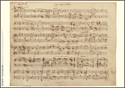 cover for Robert Schumann Music Manuscript Poster